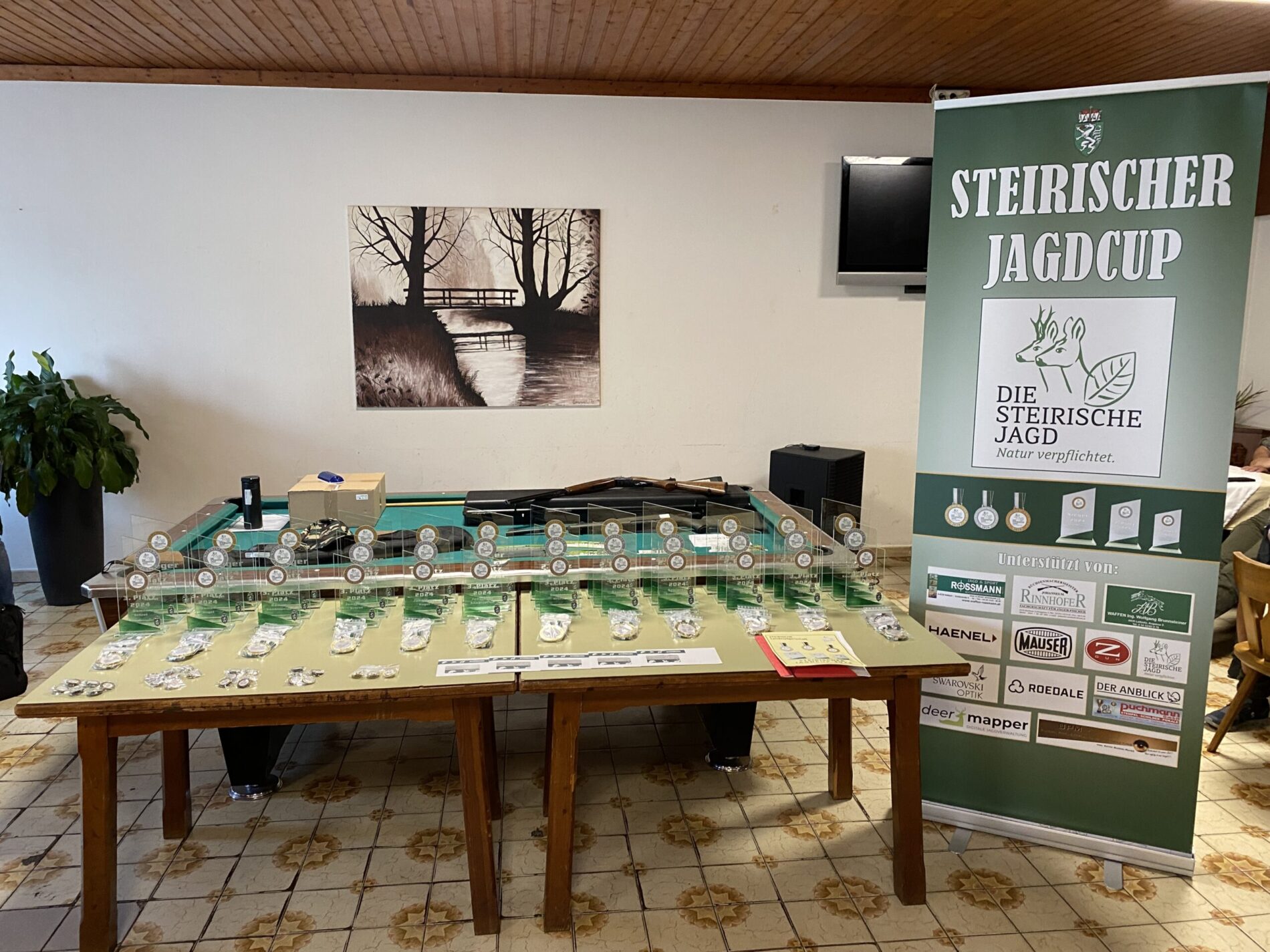 Die Preise des 3. Steirischen Jagdcups 2024.