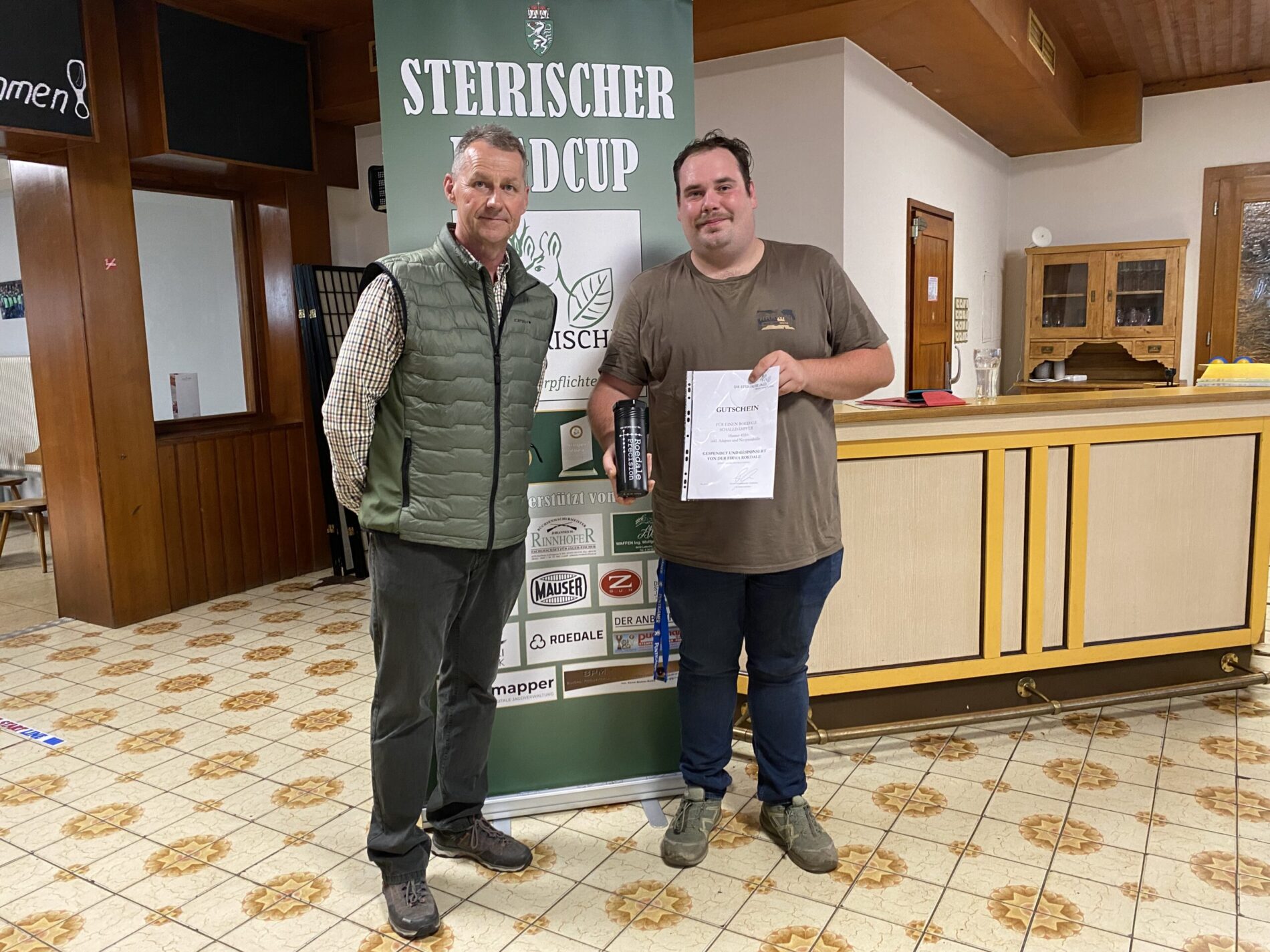 Die Preisverleihung des 3. Steirischen Jagdcups 2024.