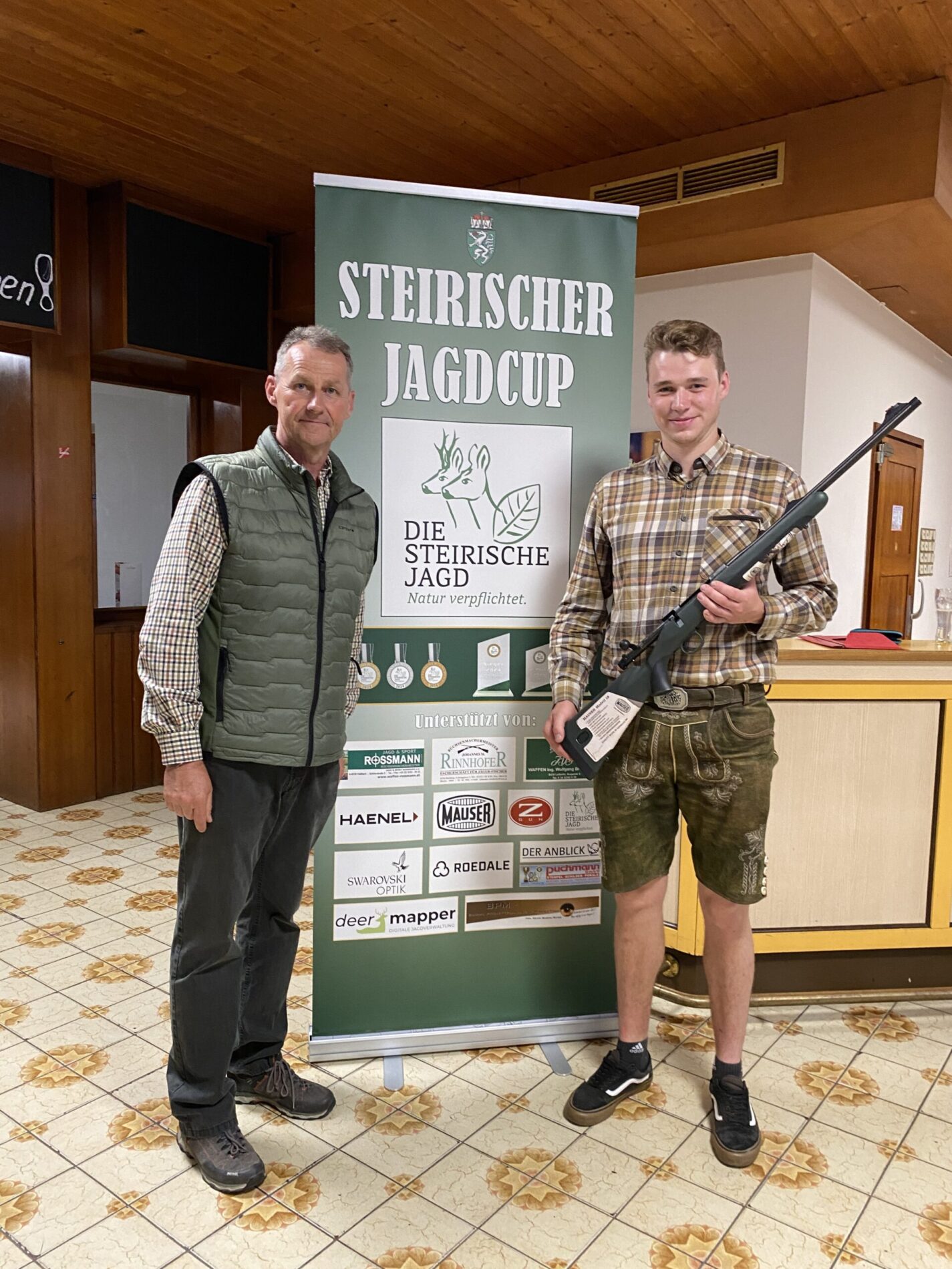 Die Preisverleihung des 3. Steirischen Jagdcups 2024.