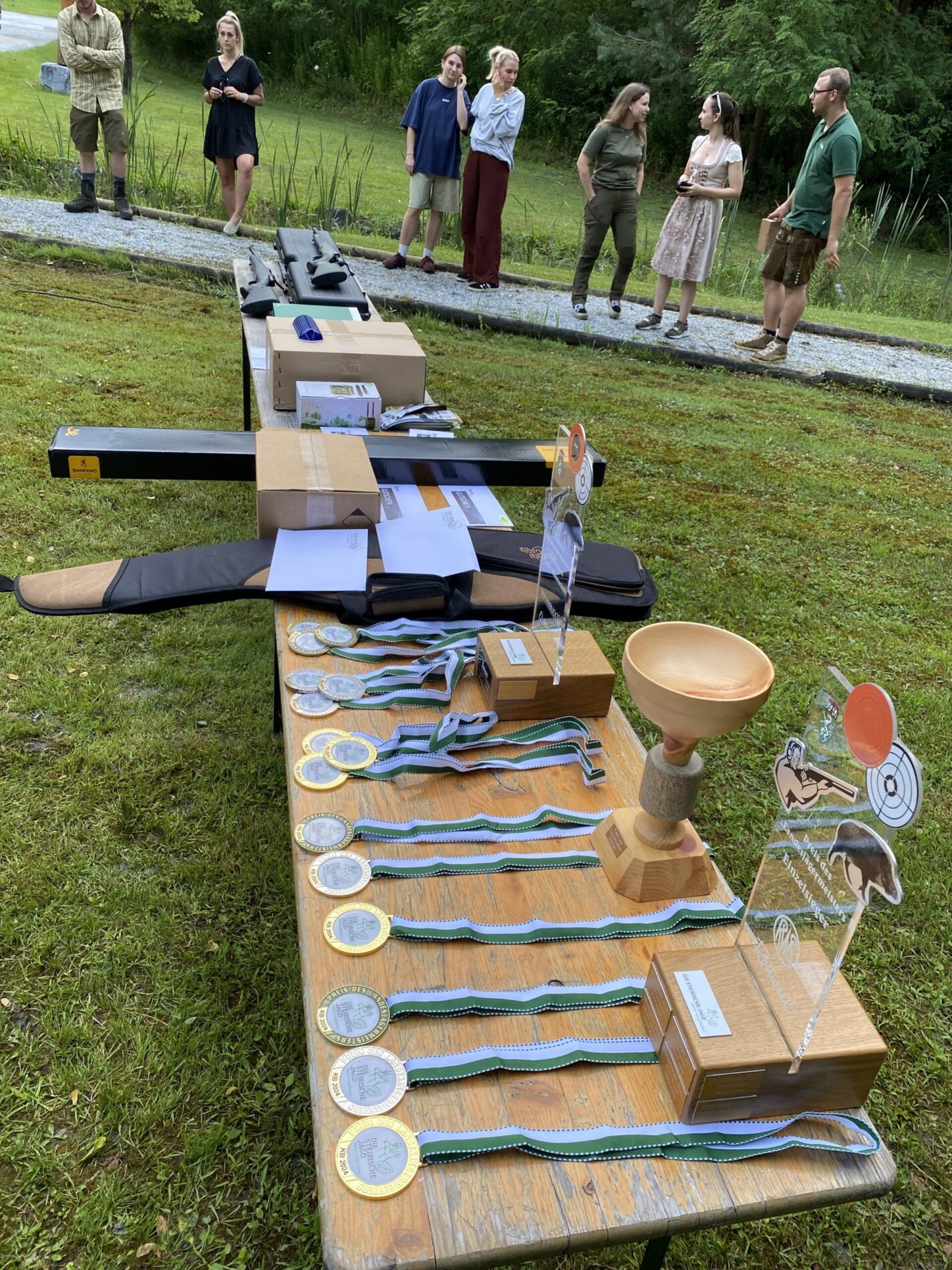 Die Preise des Jagdlichen Kombinationswettbewerbs 2024.
