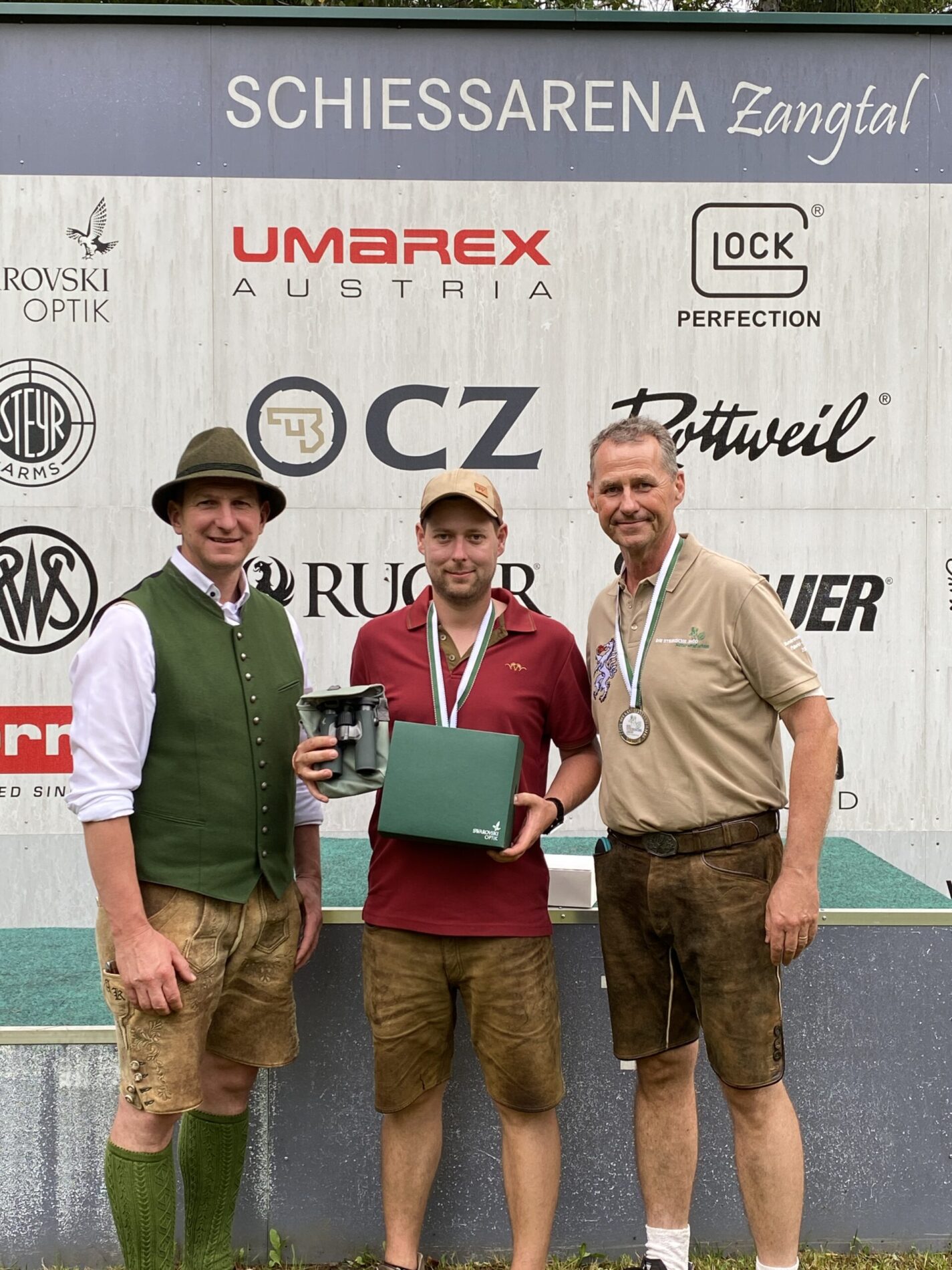 Die Preisverleihung des Jagdlichen Kombinationswettbewerbs 2024.